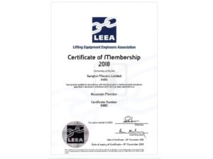 Certificate of membership